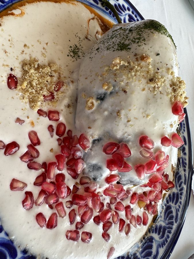 Chiles en Nogada