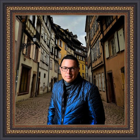 Fernando A. Torres, photographed in Colmar.